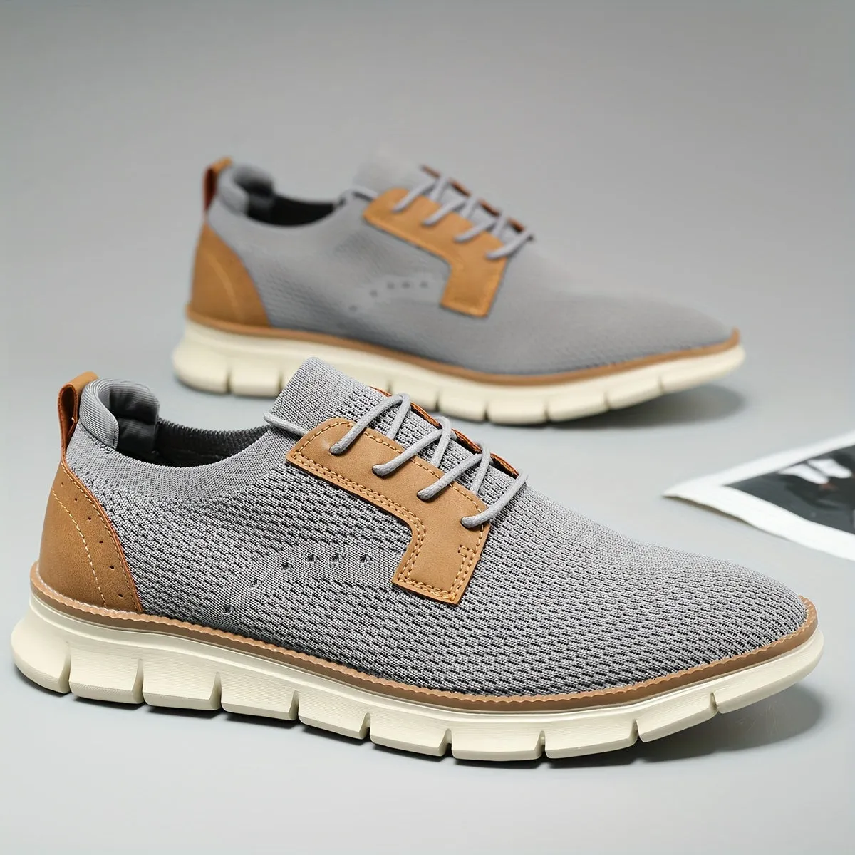 Aidan | Lightweight and Breathable Lace-Up Sneakers