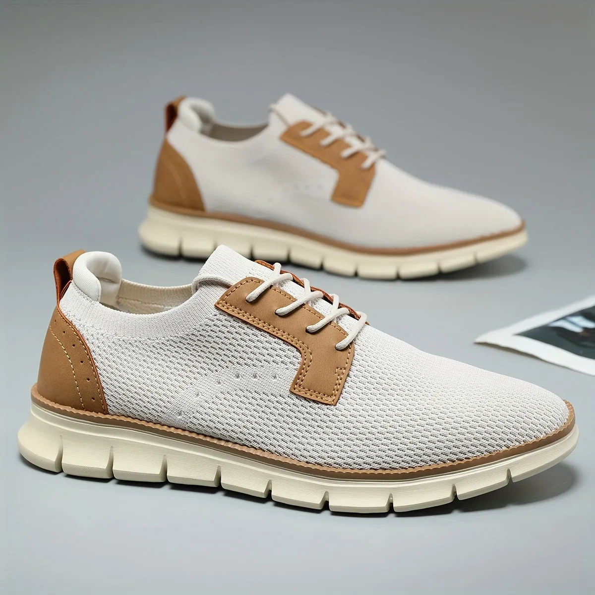 Aidan | Lightweight and Breathable Lace-Up Sneakers