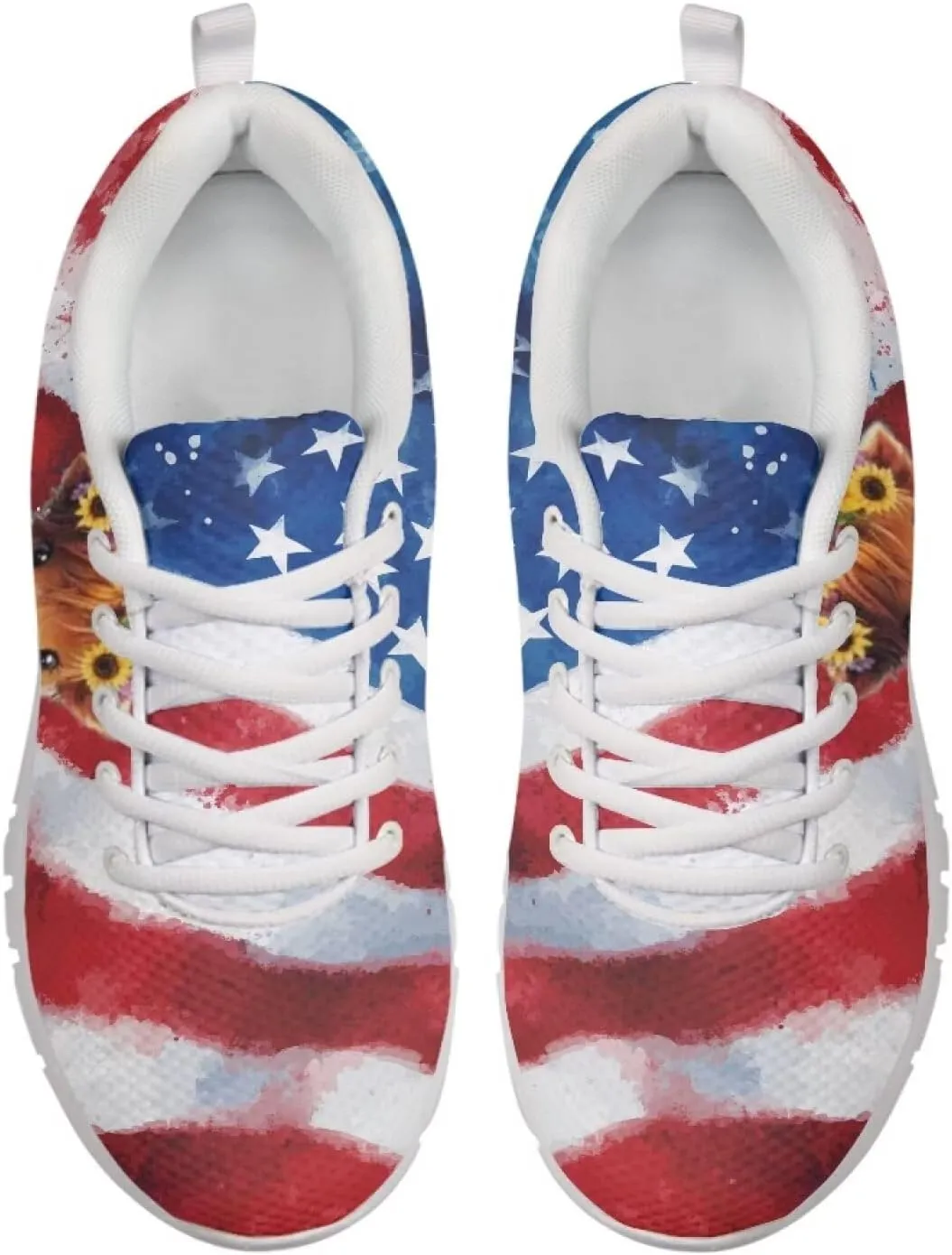 Casual Sneakers for Women Running Shoes Lace Up Womens Tennis Shoes