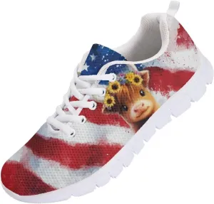 Casual Sneakers for Women Running Shoes Lace Up Womens Tennis Shoes