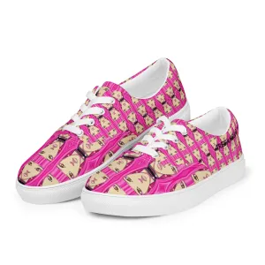 FLAIR Lace-up canvas