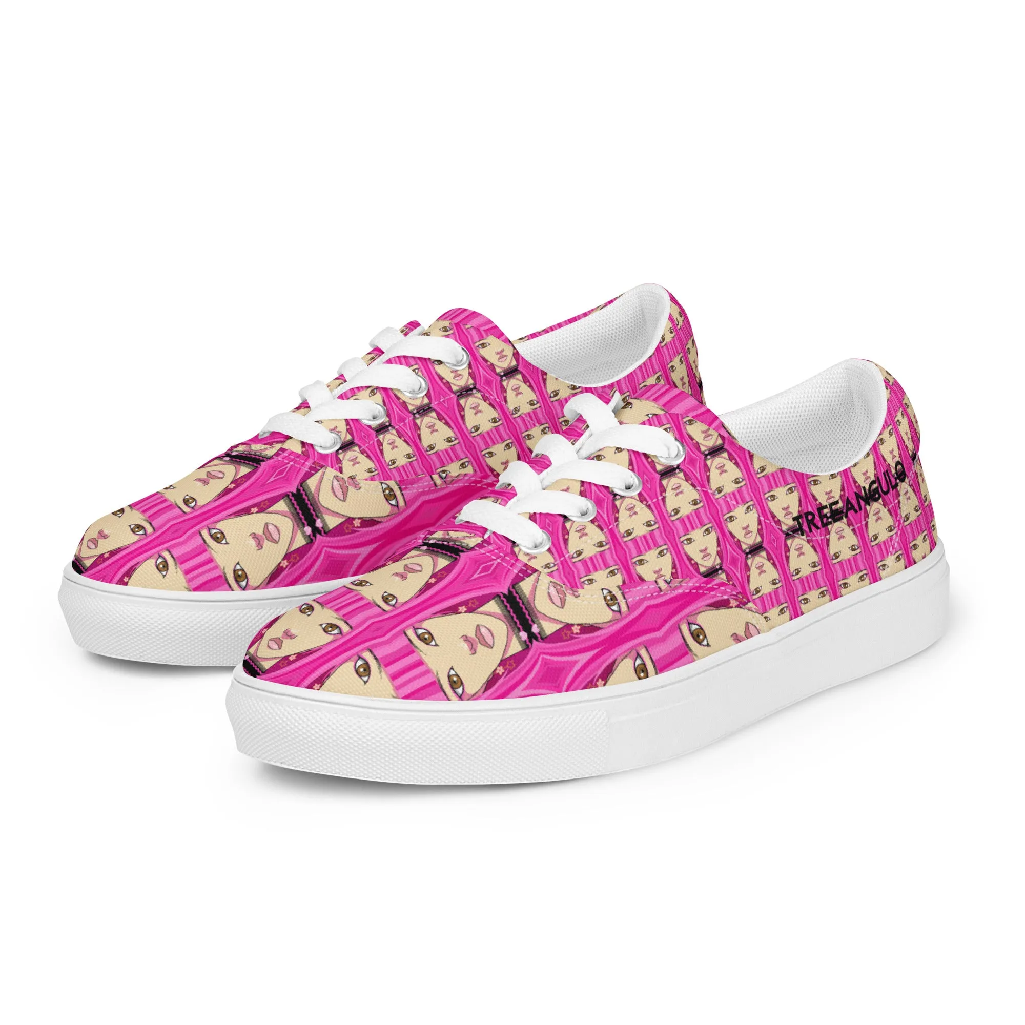 FLAIR Lace-up canvas