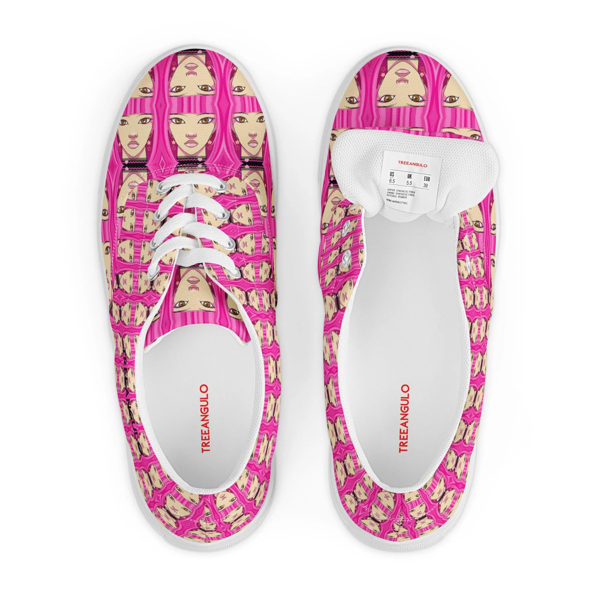 FLAIR Lace-up canvas