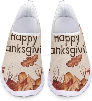 Jeiento Running Shoes for Women Men Athletic Walking Sneakers,Fall Leaf Shoes,Halloween Shoes for Hiking Walking Sports Travel Jogging Shoes