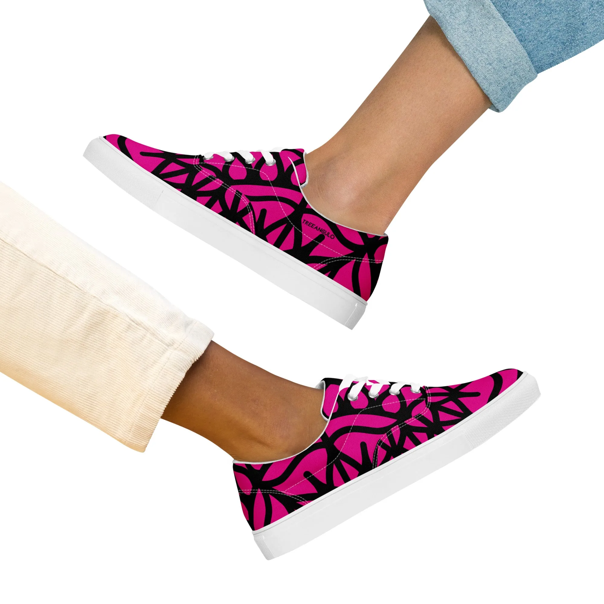 KORAL Lace-up canvas