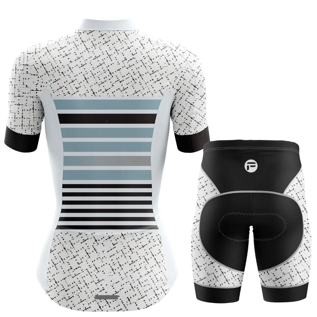 Neo Stripes | Women's Short Sleeve Cycling Set