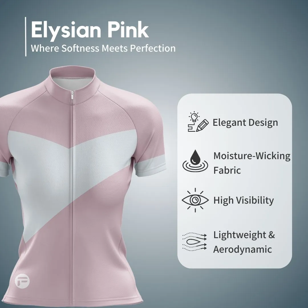 NEW! Elysian Pink | Frelsi Short Sleeve Cycling Set