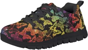 Pinupub Kids Lace-up Sneakers Comfortable Lightweight Casual Running Walking Tennis Shoes