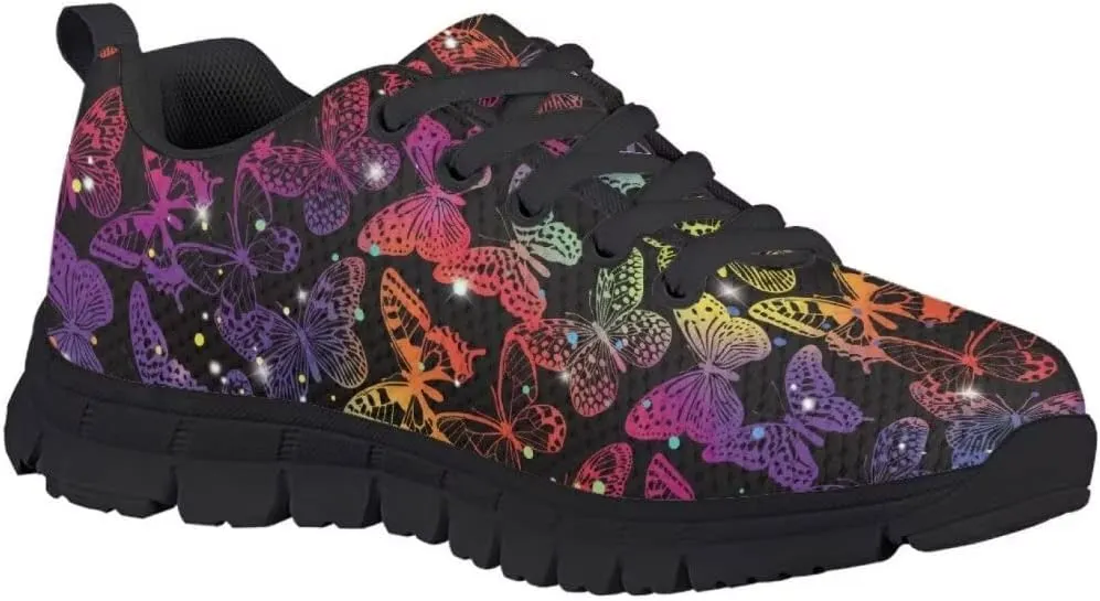 Pinupub Kids Lace-up Sneakers Comfortable Lightweight Casual Running Walking Tennis Shoes
