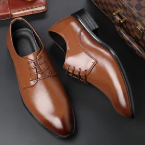 Sommer Business Schuhe Herren  Klassische Elegante Schnrschuhe fr Bro & Hochzeit