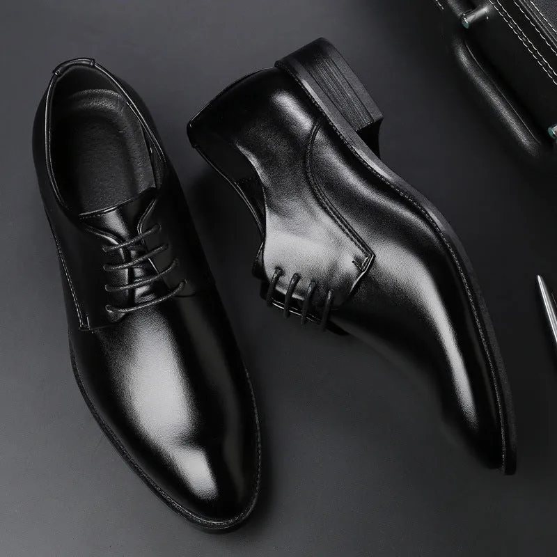 Sommer Business Schuhe Herren  Klassische Elegante Schnrschuhe fr Bro & Hochzeit