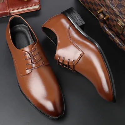 Sommer Business Schuhe Herren  Klassische Elegante Schnrschuhe fr Bro & Hochzeit