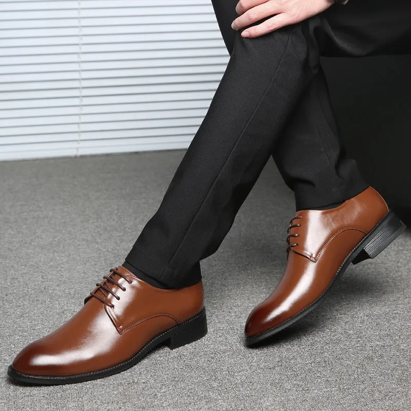 Sommer Business Schuhe Herren  Klassische Elegante Schnrschuhe fr Bro & Hochzeit