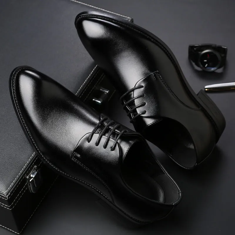 Sommer Business Schuhe Herren  Klassische Elegante Schnrschuhe fr Bro & Hochzeit