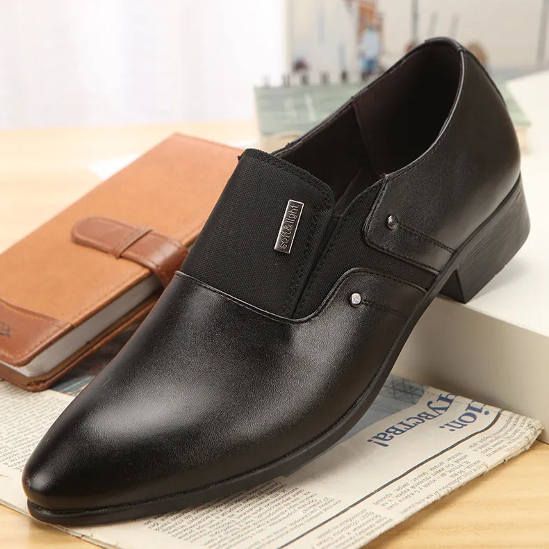 Spencer  Modische Herrenhalbschuhe mit Spitze aus veganem Leder